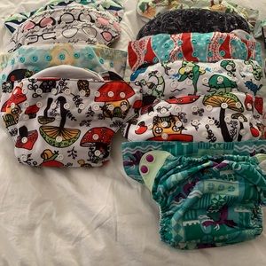 BumGenius Cloth Diapers - Multicolor Set